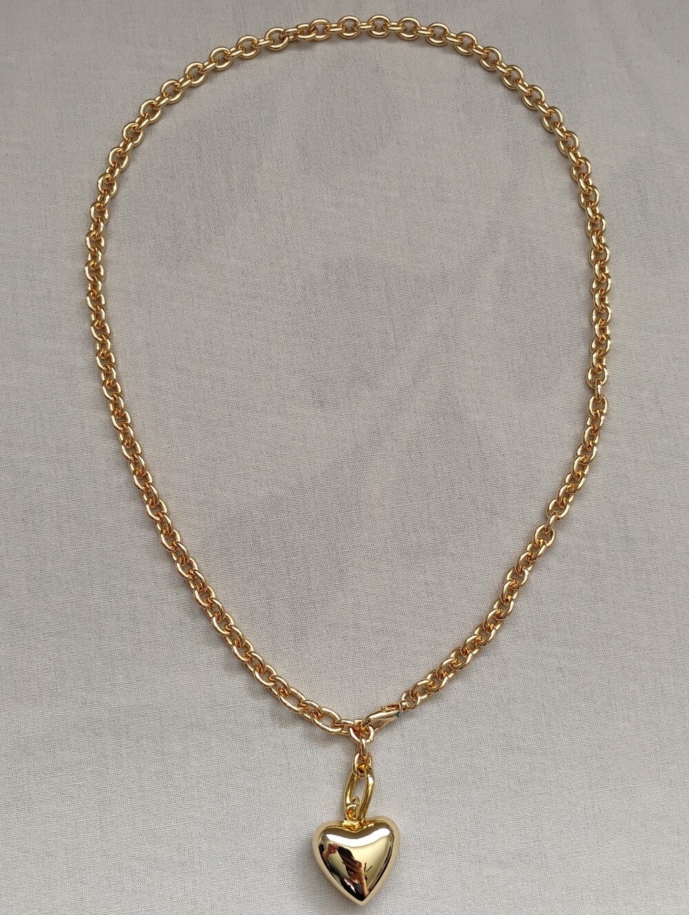 Roxanne Assulin The Mini Puffy Heart Charm Necklace - Picture 3 of 4